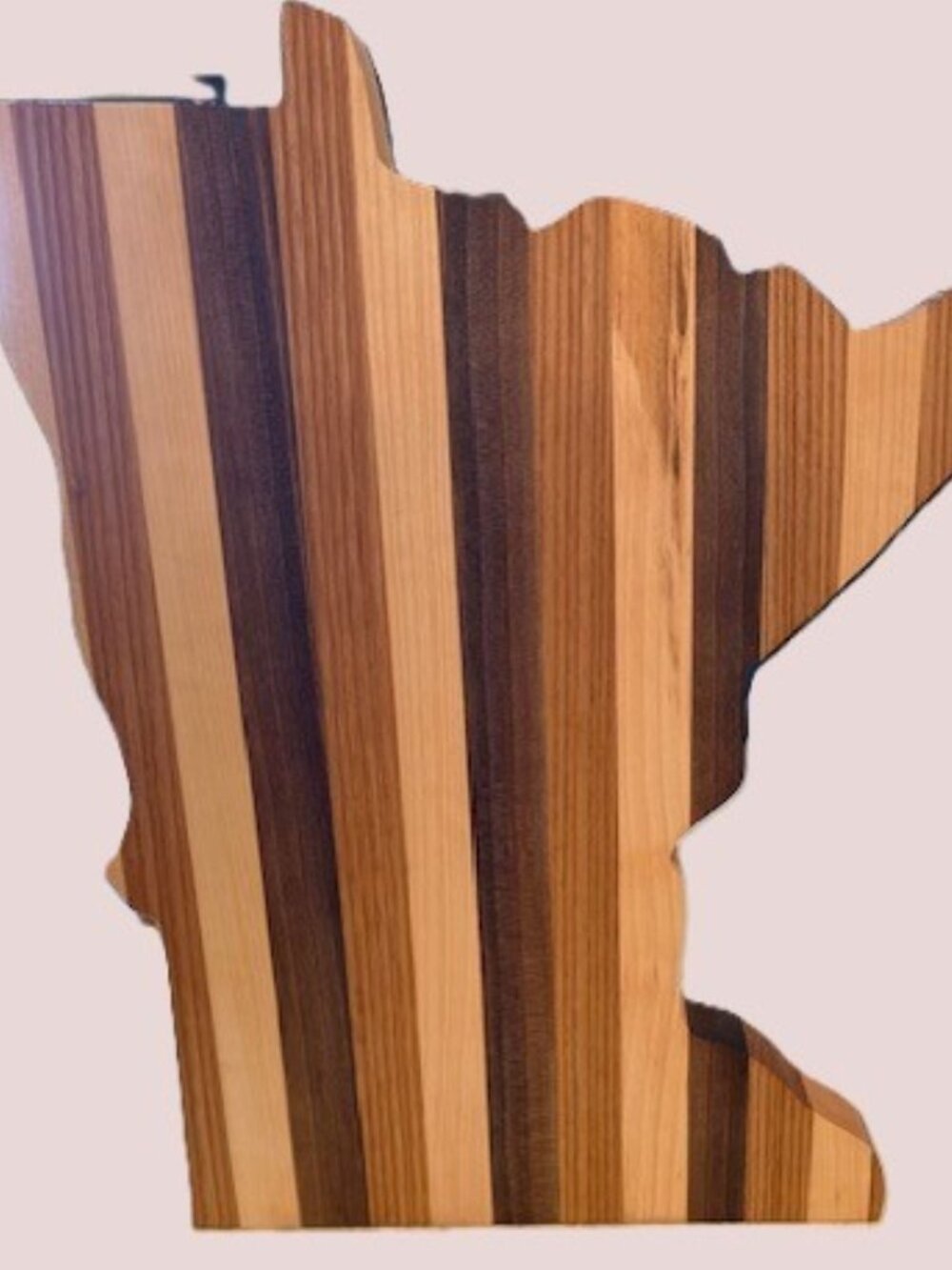 Board 07.15 Handmade Minnesota Cutting Board: Black Walnut, Oak & Maple Wood